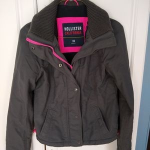 Hollister Women's XS Grey Jacket